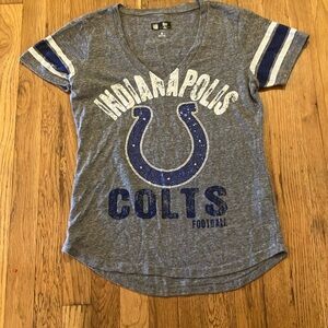 Indianapolis colts women’s v neck tee size small